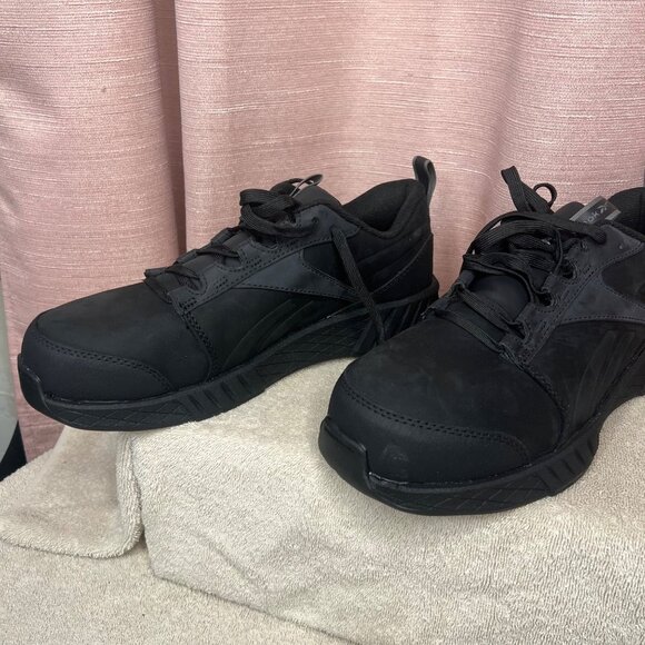 Reebok Mens Fusion Formidable Athletic Work Shoes Size 8 Black RB4300 ASTM F2413 - Picture 10 of 16